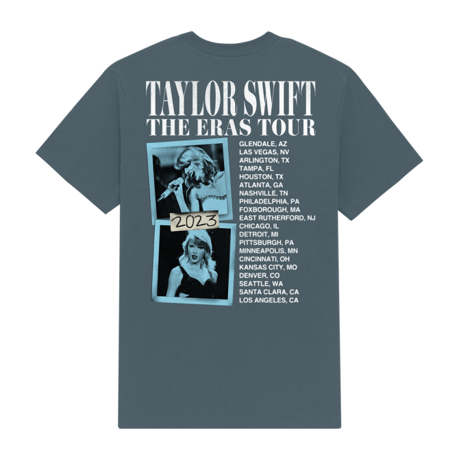 Taylor Swift The Eras Tour 1989 Album T-Shirt – Official Store